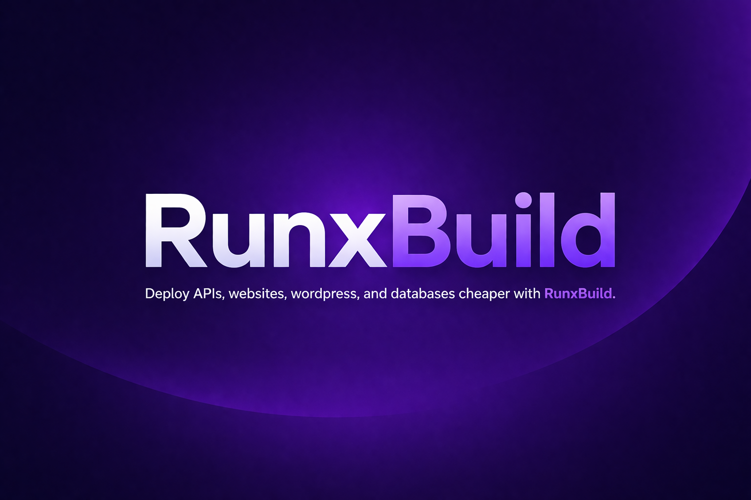 github runxel Images High Quality Grahic RunxBuild — Deploy Websites, Services, Databases, WordPress and AI ...